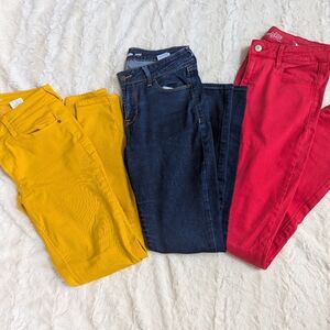 Women's Old Navy Rockstar Super Skinny Ankle Length Size 4 Jeans